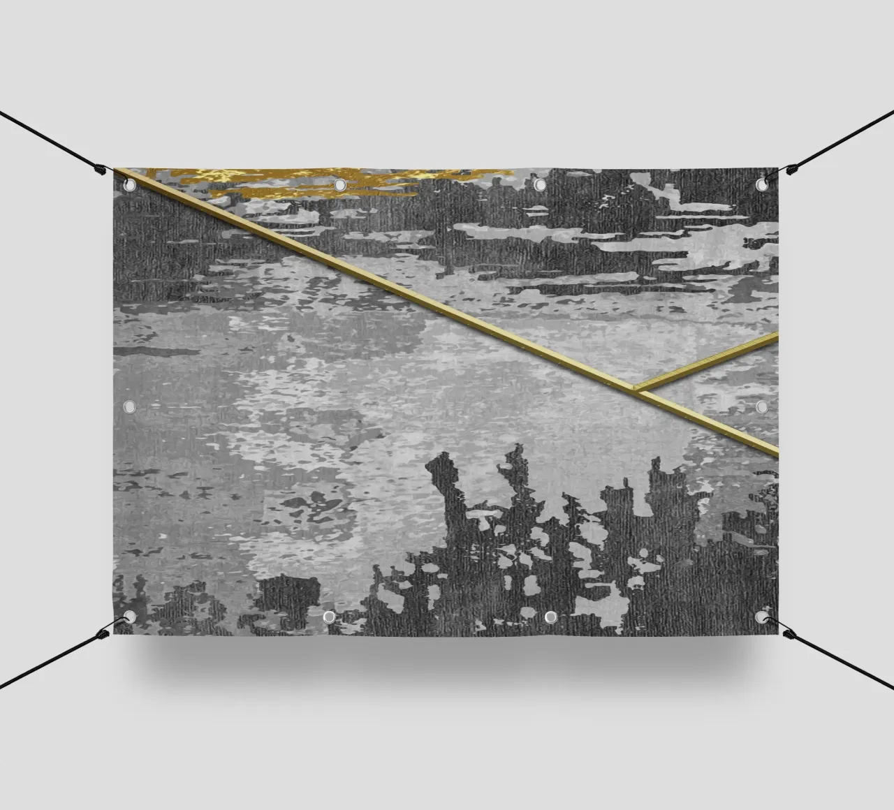 abstract texture 3 telo in pvc da vintageshop