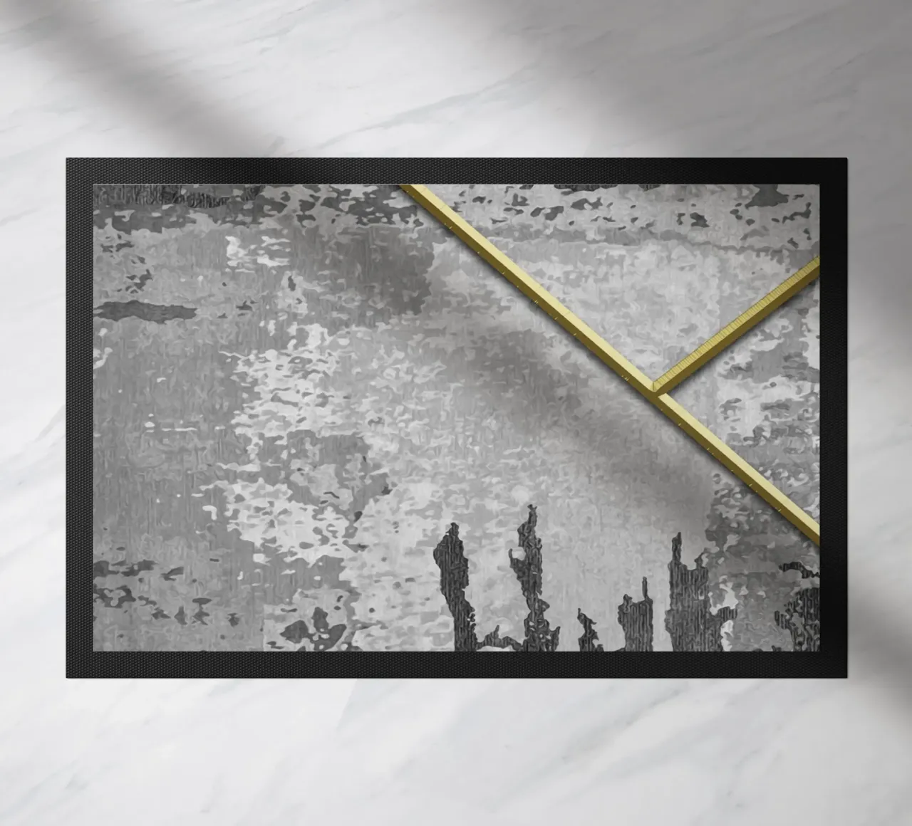 abstract texture 3 deurmat van vintageshop