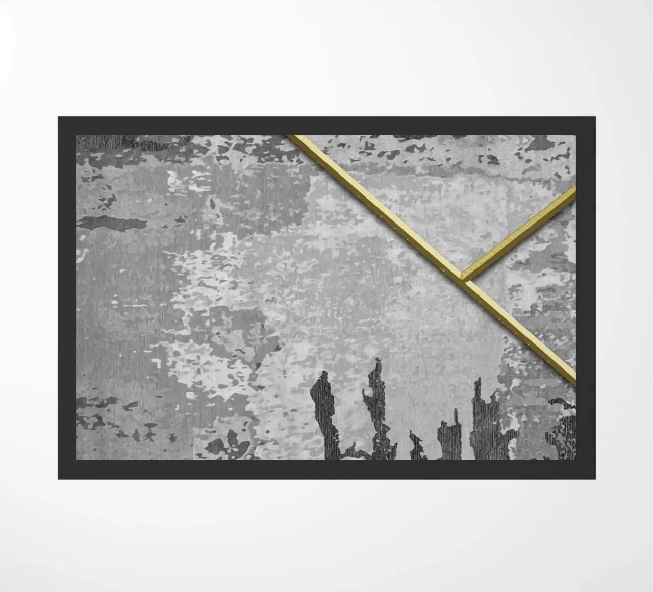 abstract texture 3 deurmat van vintageshop