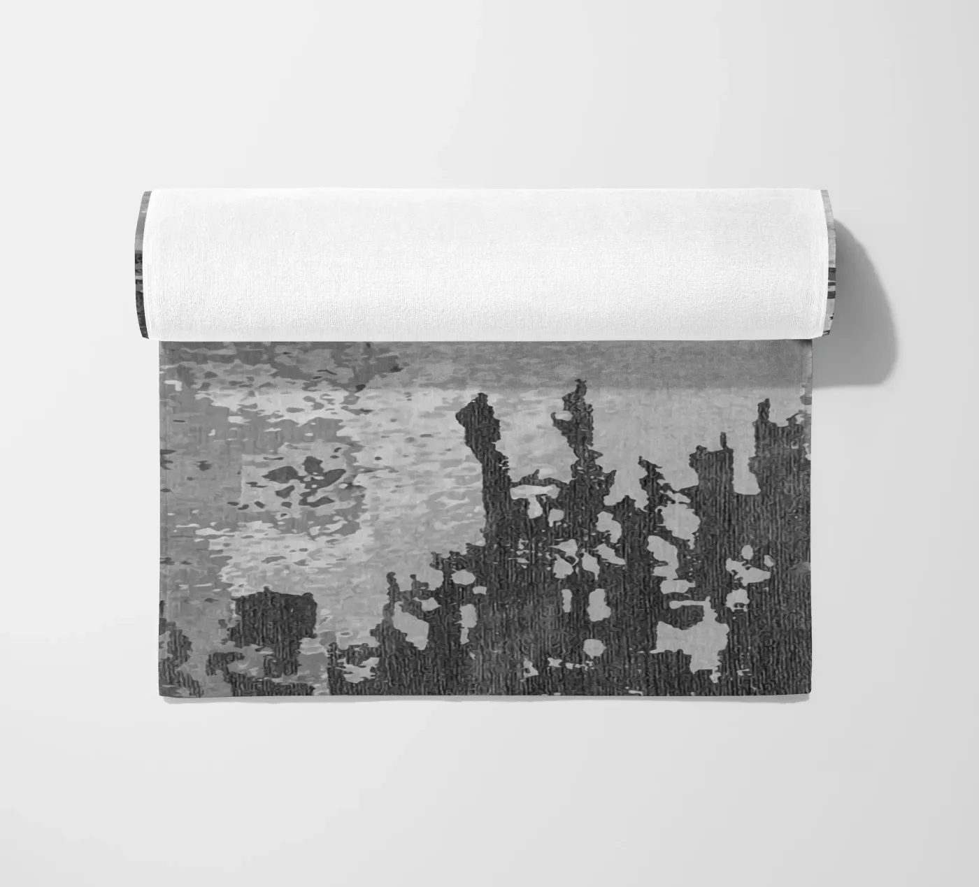 abstract texture 3 beach towel by vintageshop