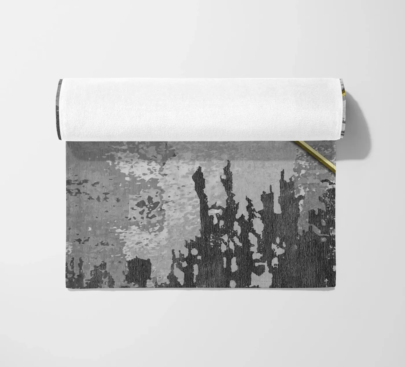 abstract texture 3 beach towel by vintageshop