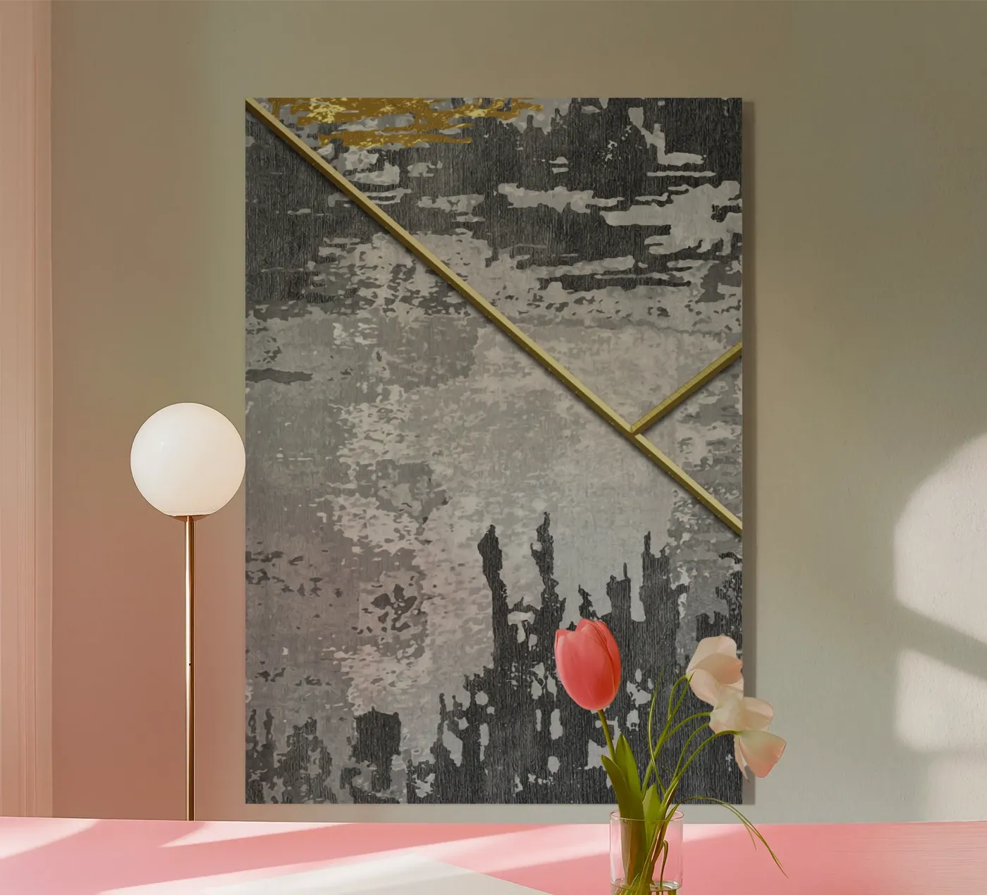 abstract texture 3 Acryl-Glas von vintageshop