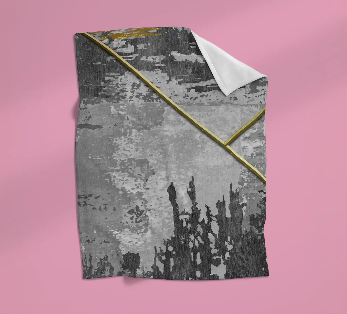 abstract texture 3 Fleecedecke von vintageshop