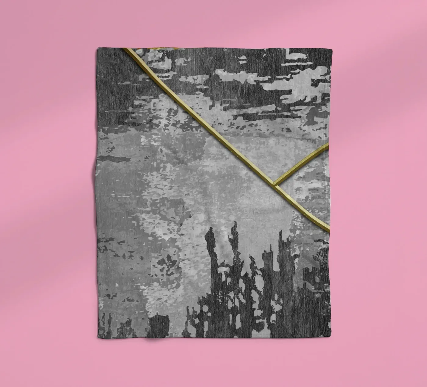 abstract texture 3 Fleecedecke von vintageshop