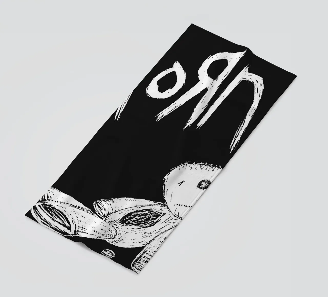 art du groupe korn serviette de plage de vanhesling