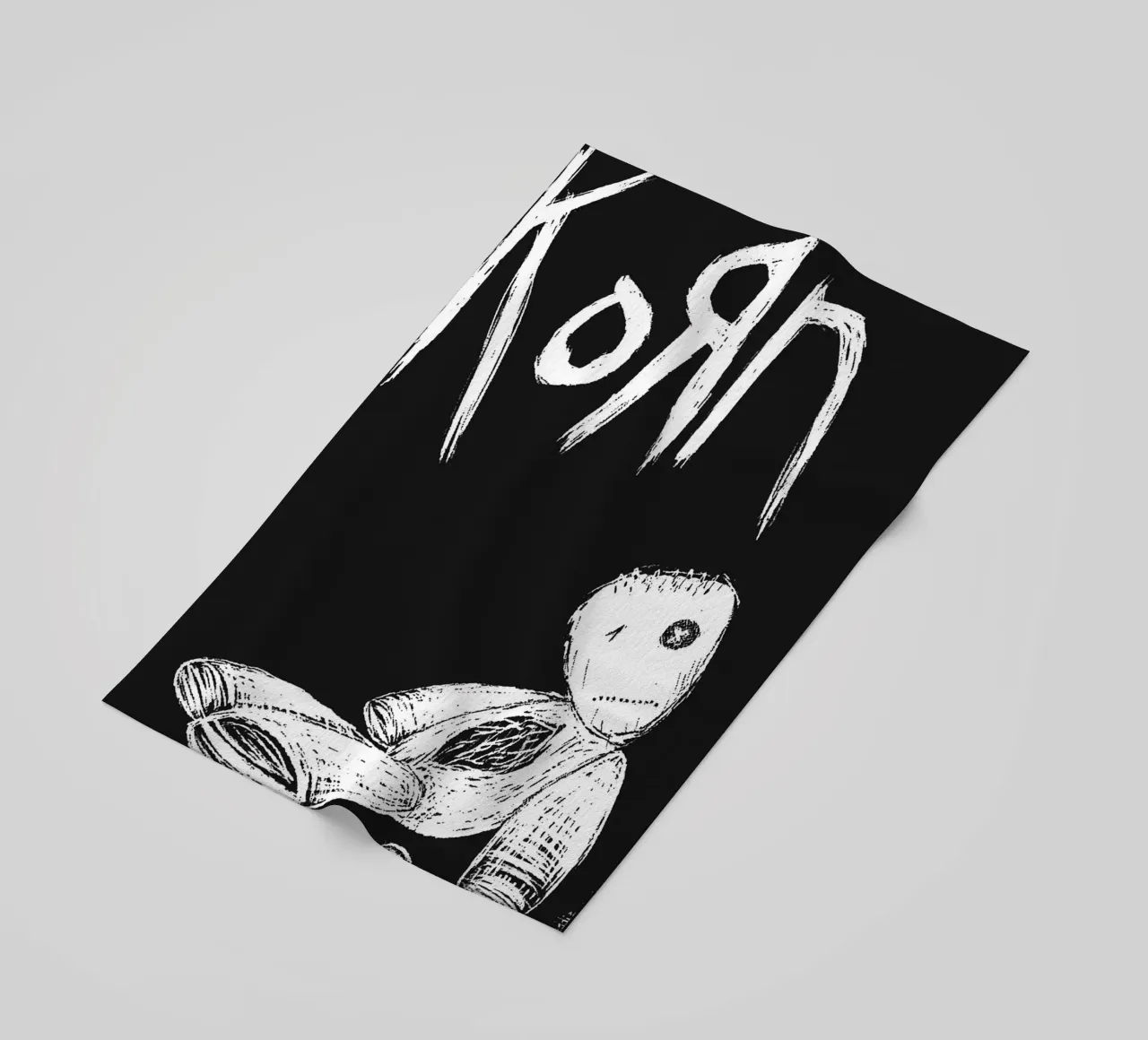 art du groupe korn serviette de plage de vanhesling