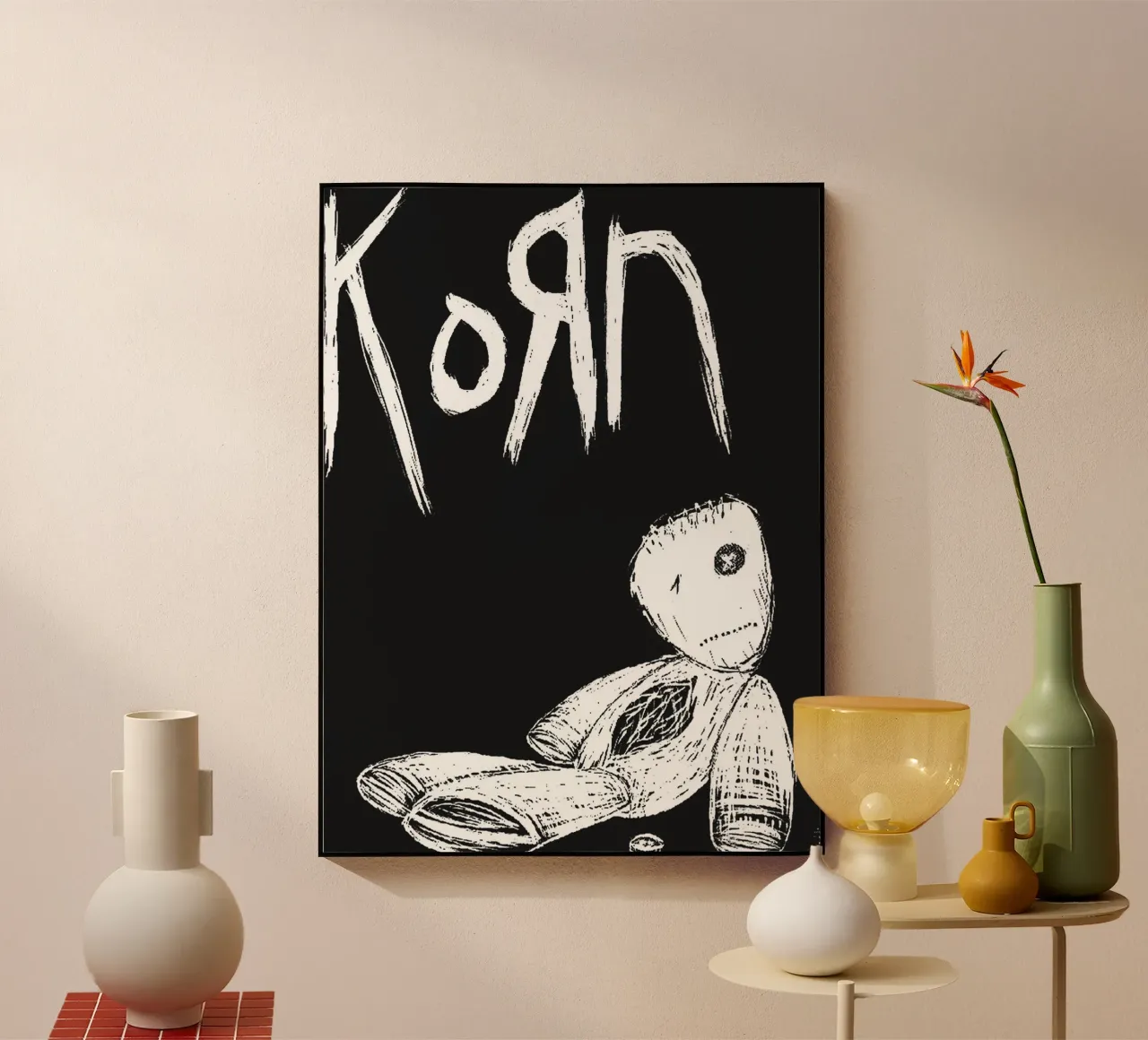 art du groupe korn plexiglas de vanhesling