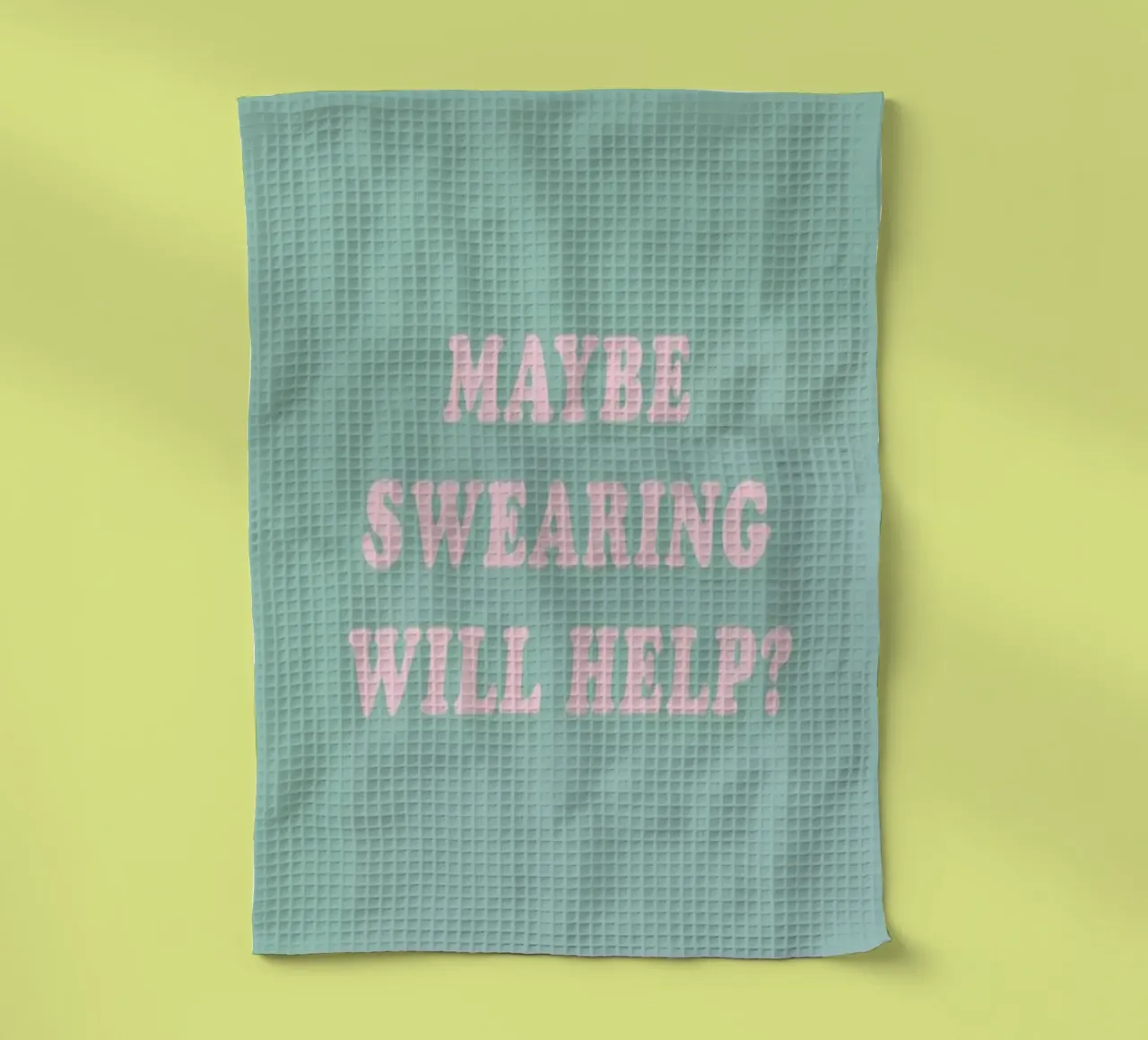 Maybe Swearing Will Help canovaccio da cucina da The Native State