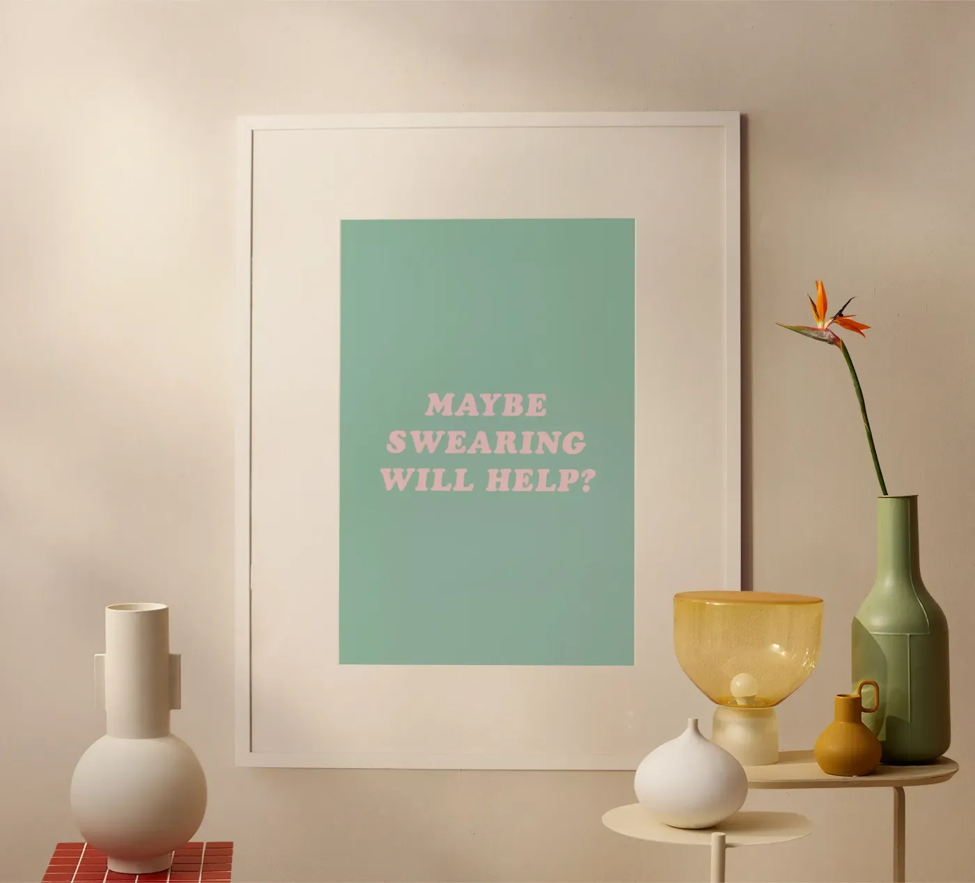 Maybe Swearing Will Help poster da The Native State