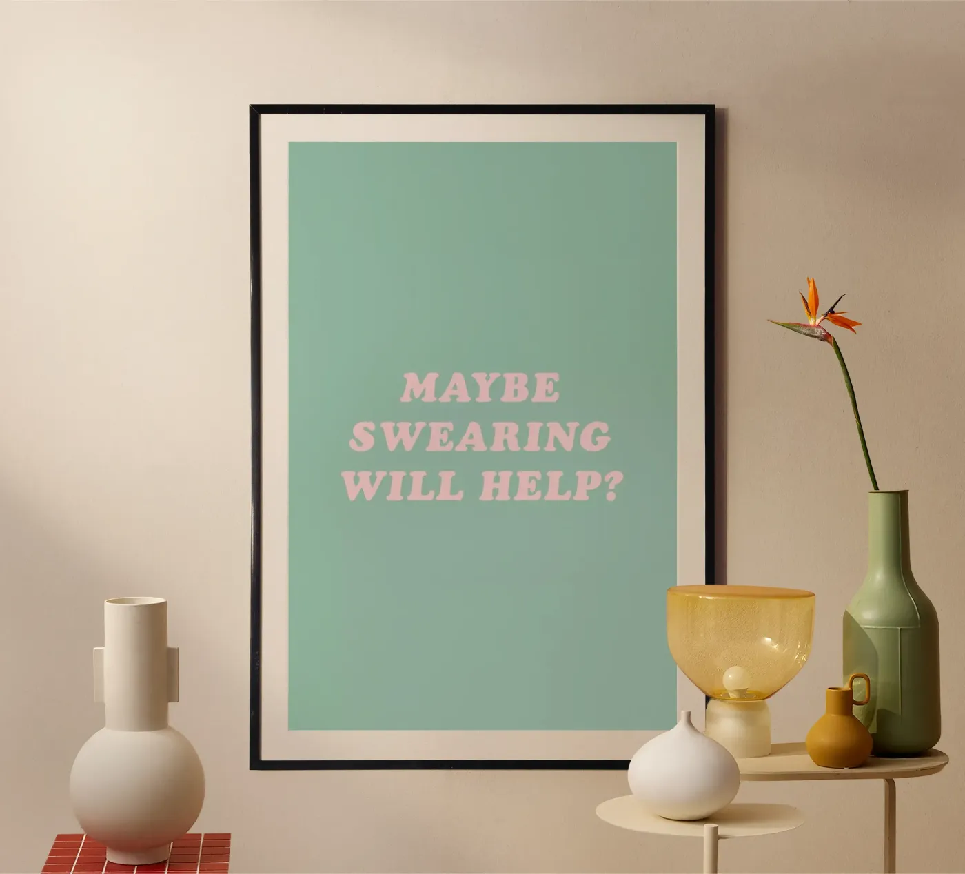 Maybe Swearing Will Help poster da The Native State