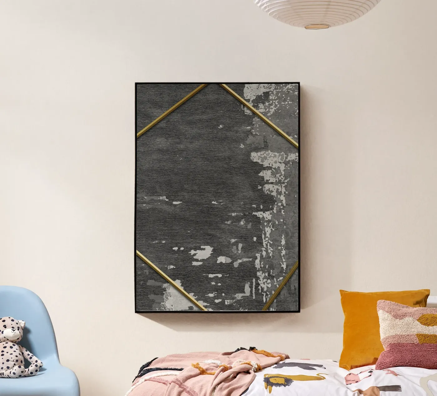 abstract texture 5 Acryl-Glas von vintageshop