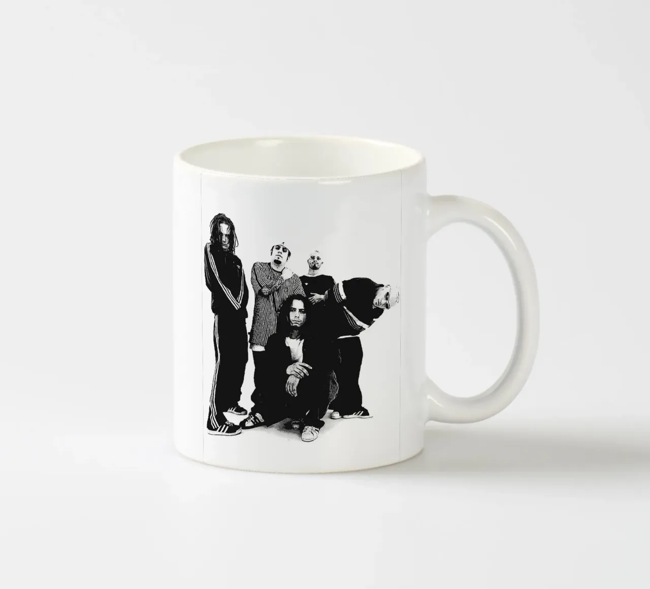 art du groupe korn mug en céramique de vanhesling