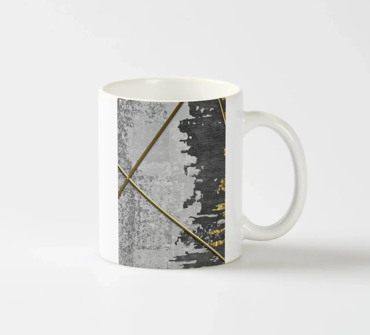 abstract texture art modern tazza in ceramica da vintageshop