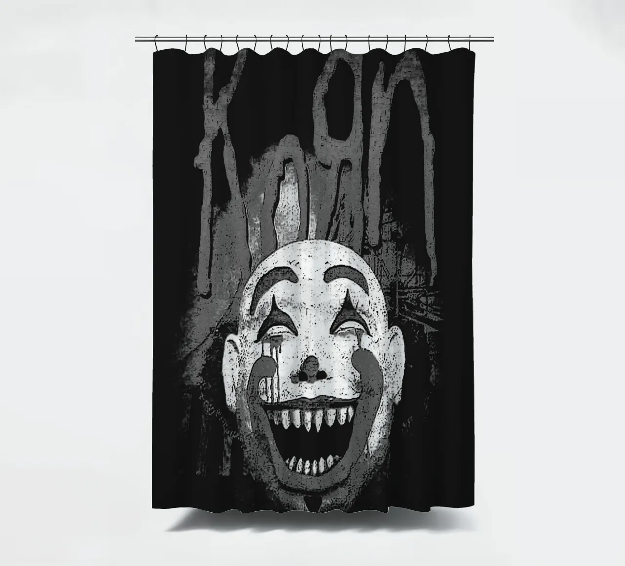 korn band art Duschvorhang von vanhesling