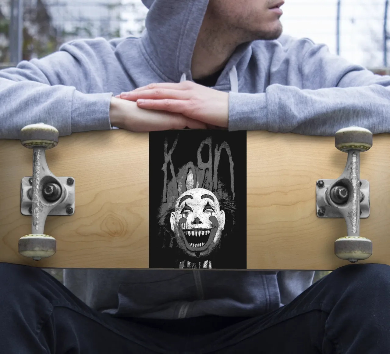 art du groupe korn autocollant de vanhesling