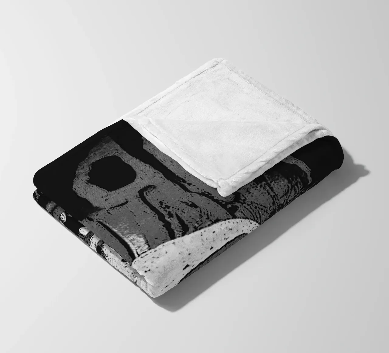 korn band art fleece blanket by vanhesling