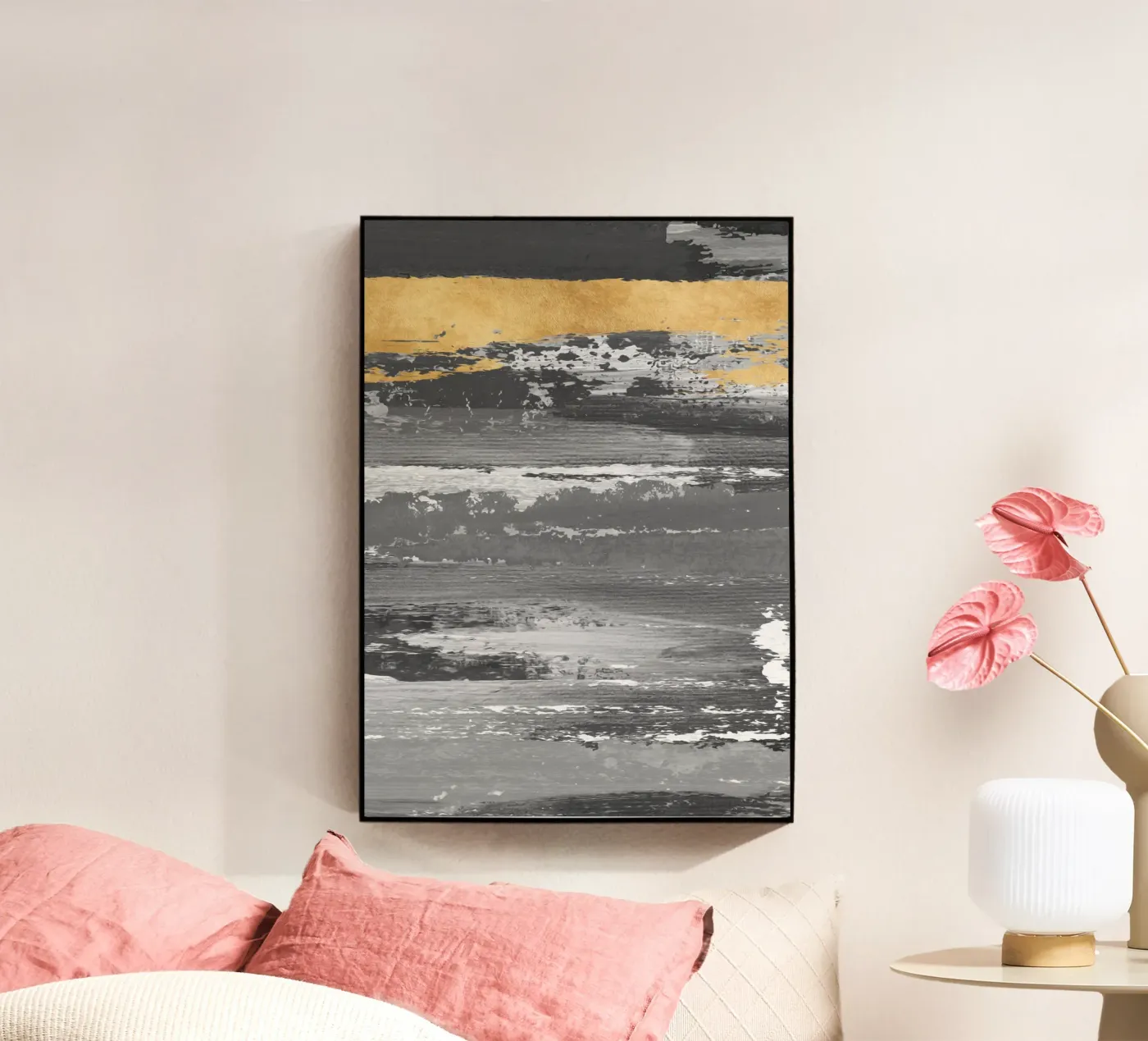 abstract texture 7 Acryl-Glas von vintageshop