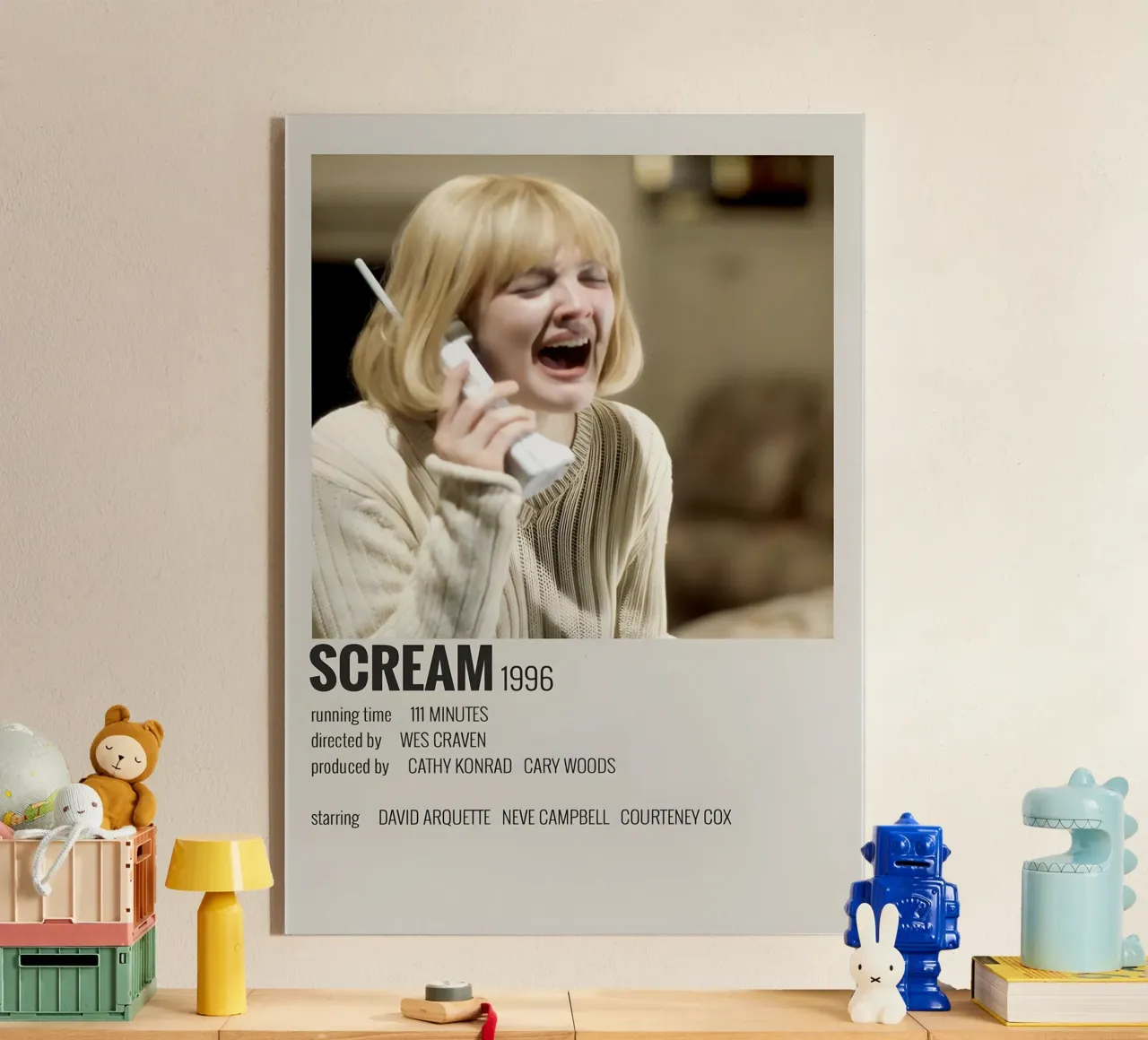 SCREAM 1996 plexiglass da MVFminimalist
