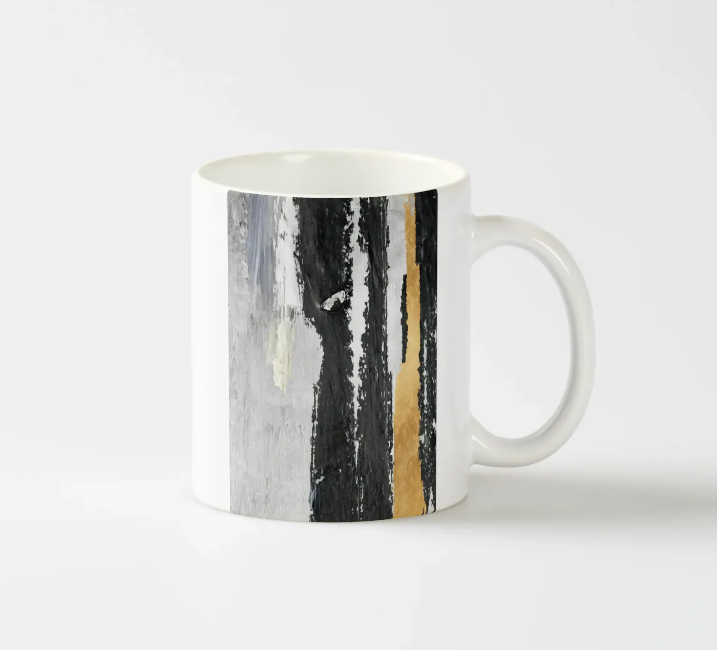 abstract texture x ceramic mug by vintageshop