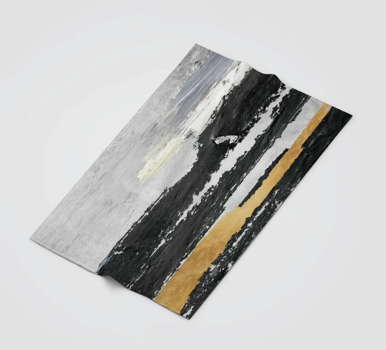abstract texture x coperta in pile da vintageshop