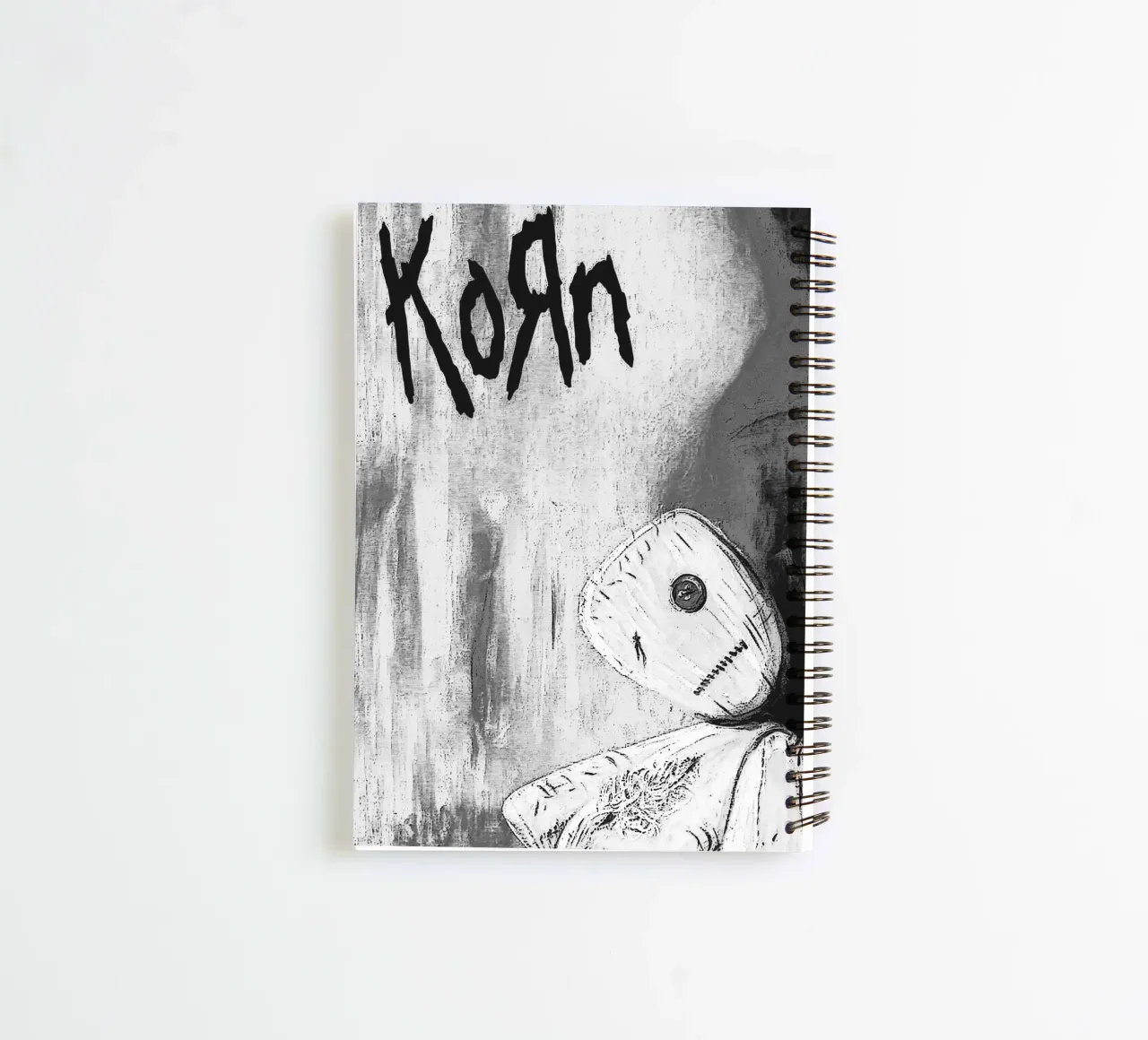 art du groupe korn carnet à spirale de vanhesling