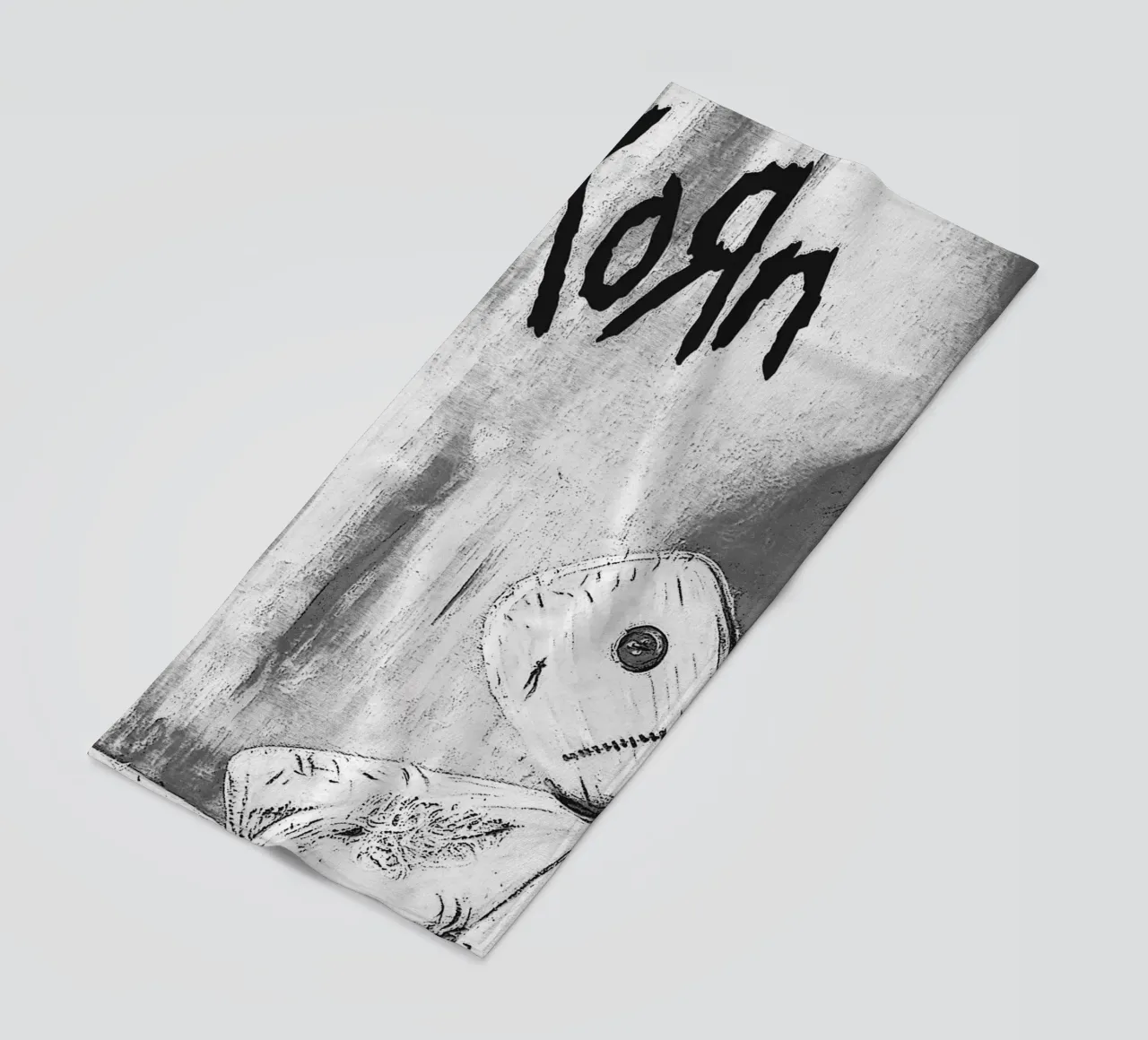 art du groupe korn serviette de plage de vanhesling