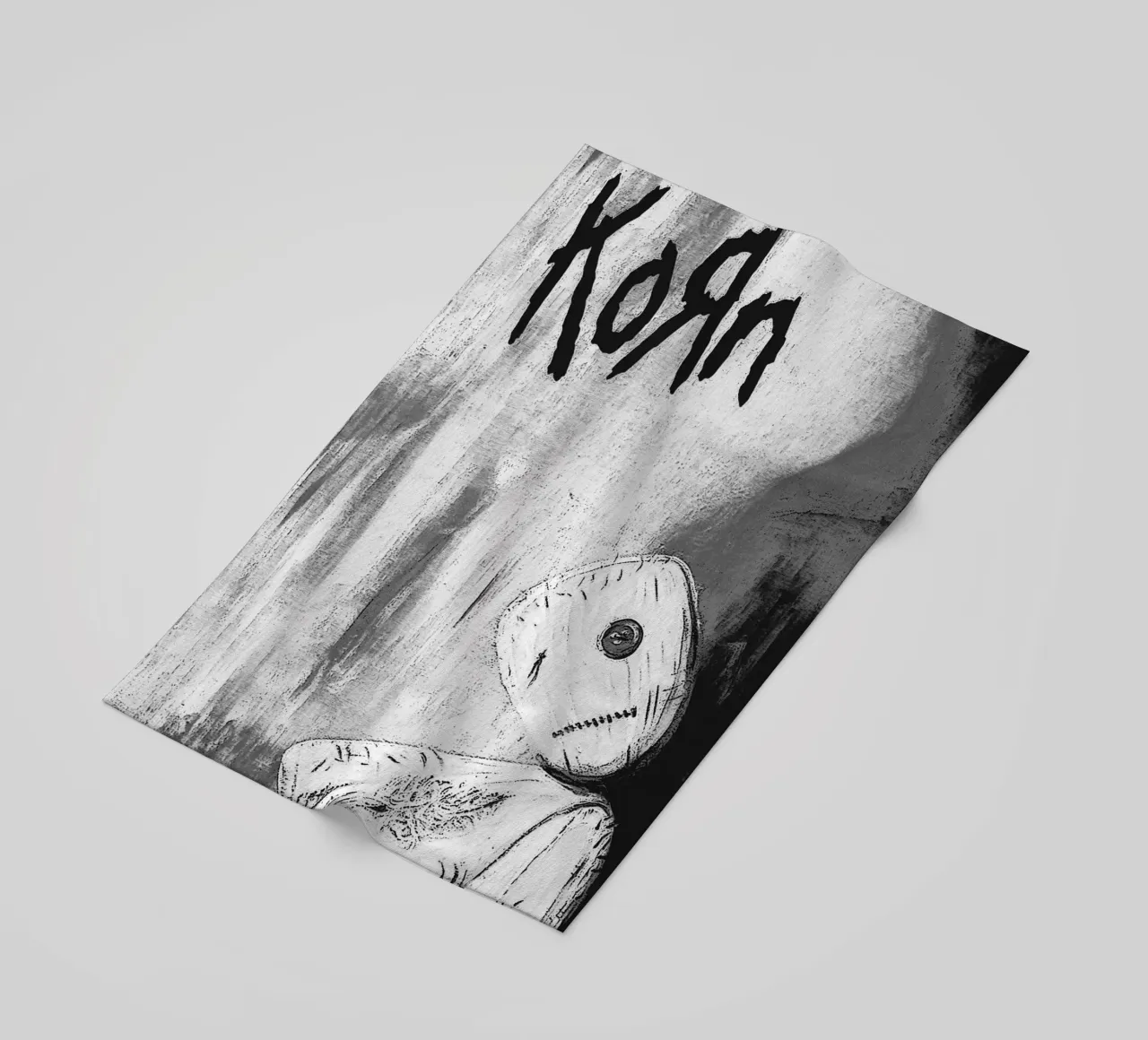 art du groupe korn serviette de plage de vanhesling