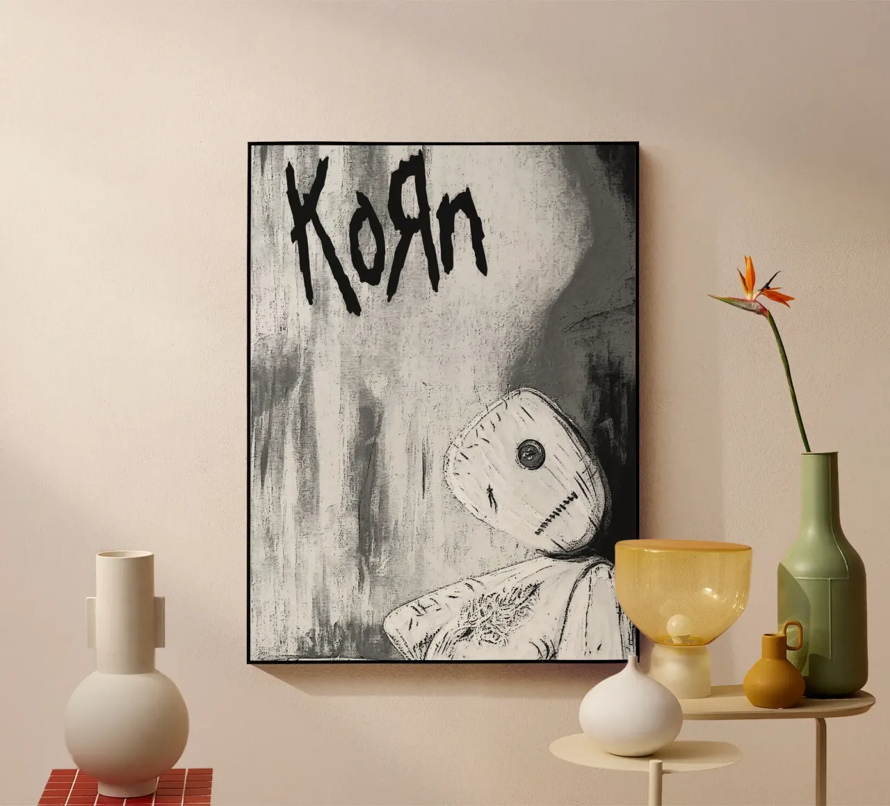 art du groupe korn plexiglas de vanhesling