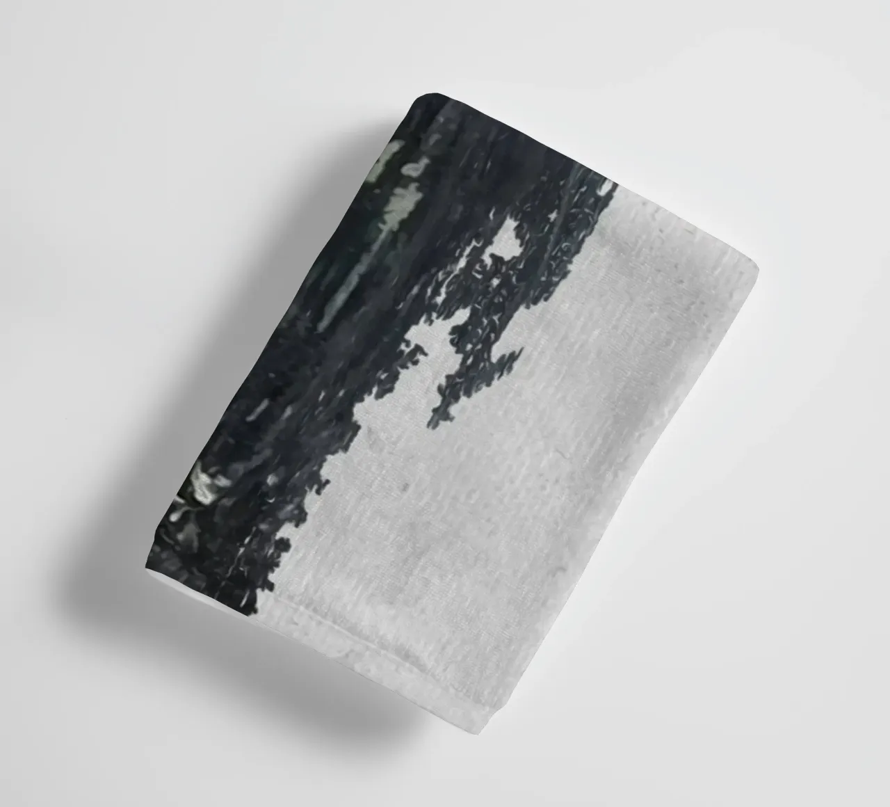 abstract texture black and red asciugamano da bagno da vintageshop