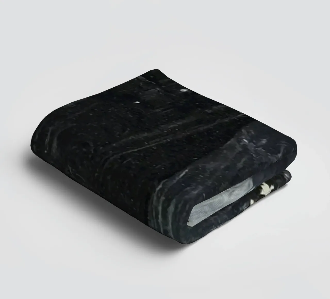 abstract texture black and red asciugamano da bagno da vintageshop