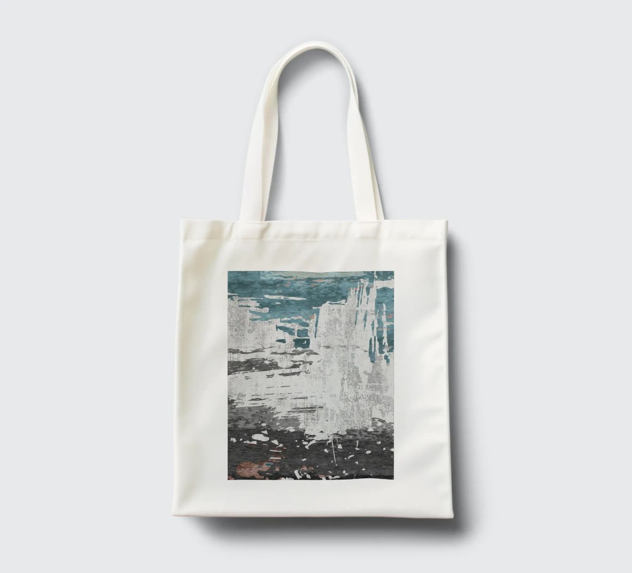 abstract texture splash borsa in juta da vintageshop