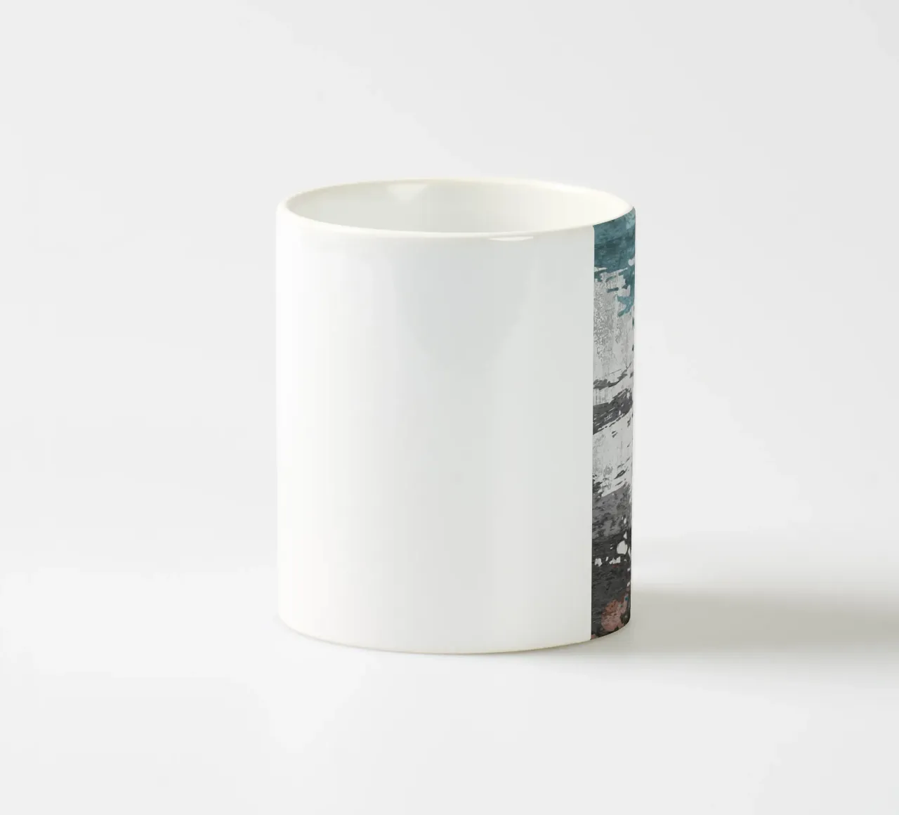 abstract texture splash ceramic mug by vintageshop