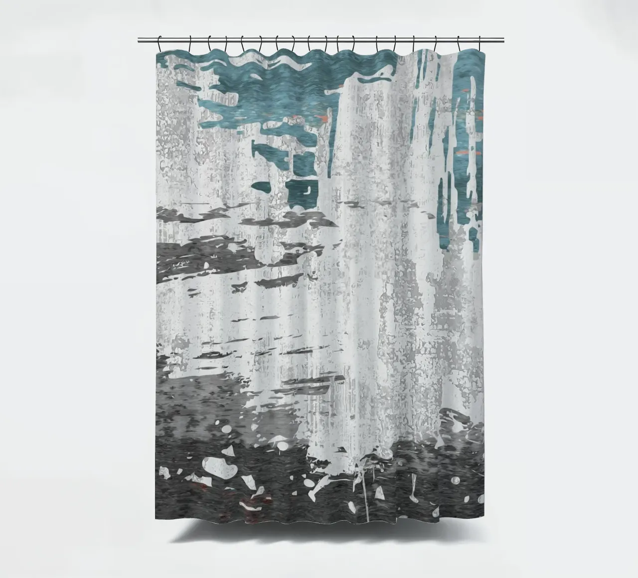 abstract texture splash tenda da doccia da vintageshop