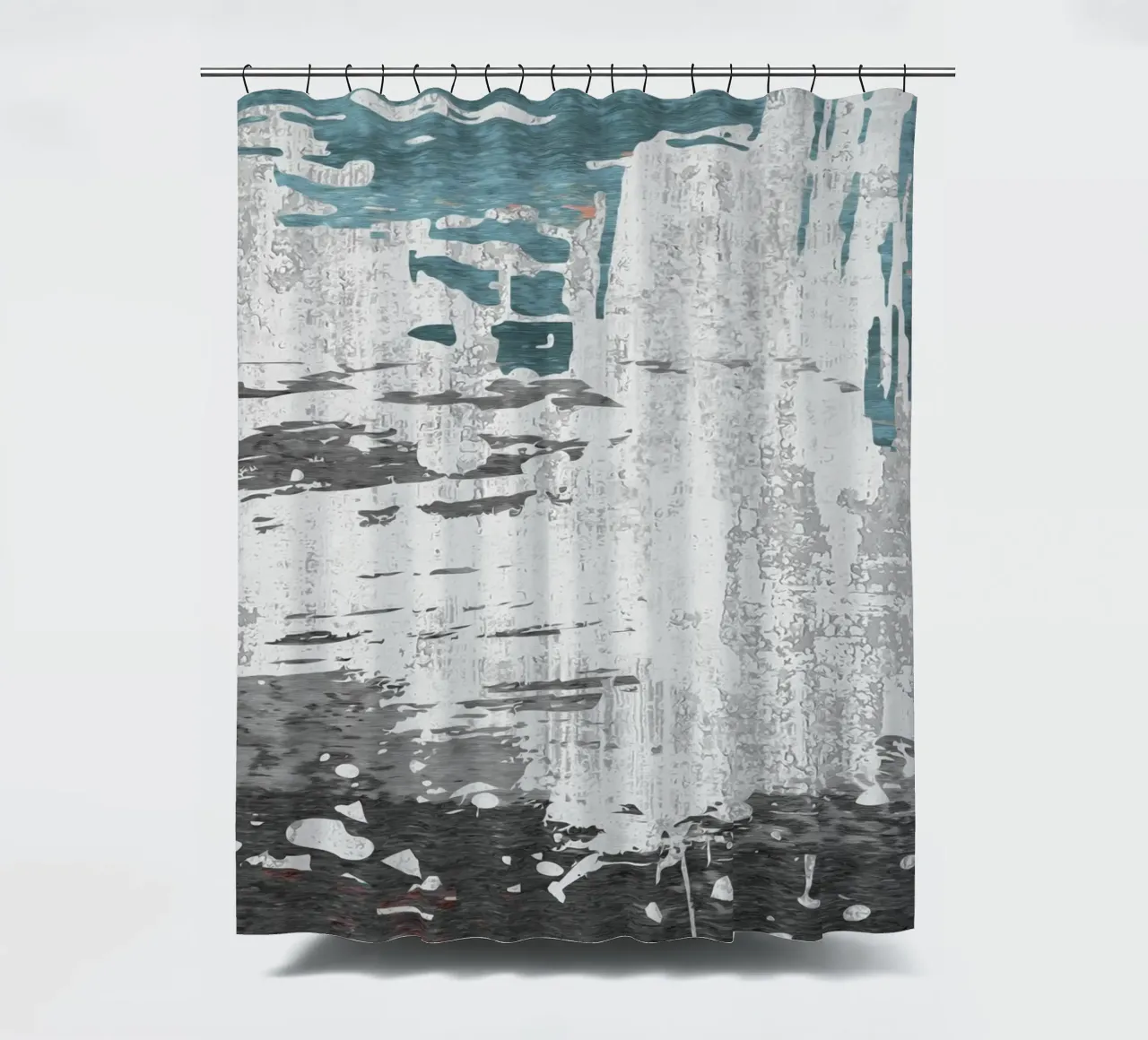 abstract texture splash tenda da doccia da vintageshop