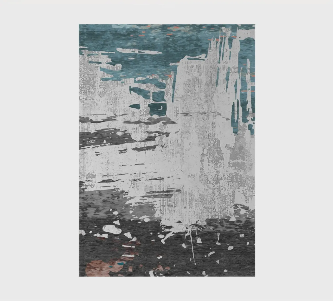 abstract texture splash Notizbuch von vintageshop