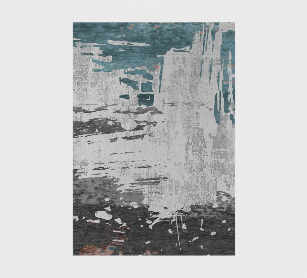 abstract texture splash Notizbuch von vintageshop