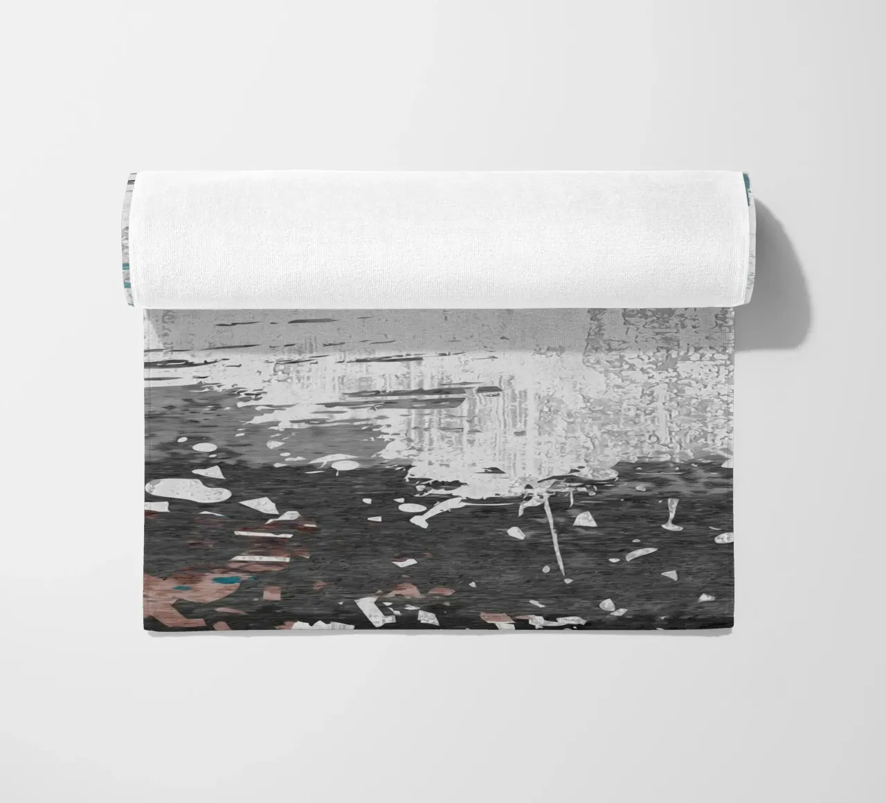 abstract texture splash Strandtuch von vintageshop