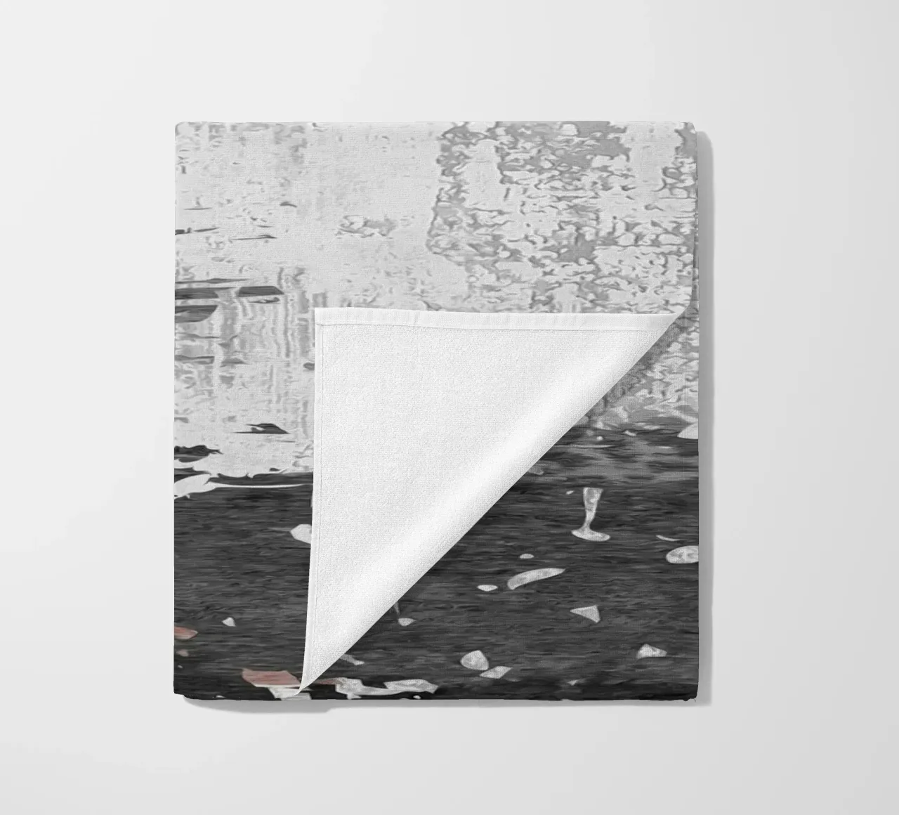 abstract texture splash strandhanddoek van vintageshop