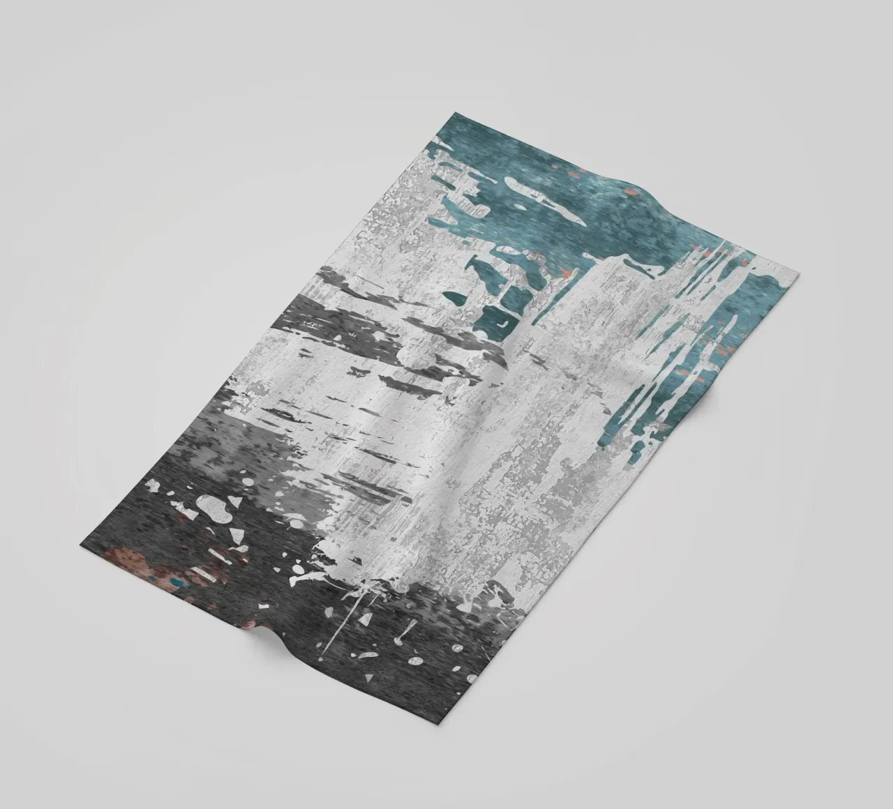 abstract texture splash strandhanddoek van vintageshop
