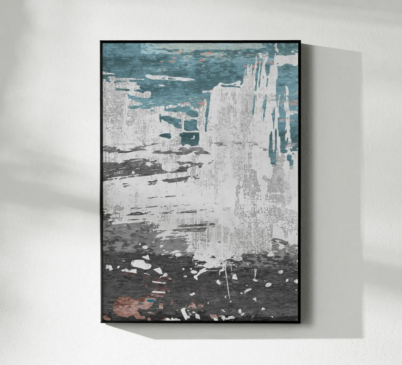abstract texture splash Acryl-Glas von vintageshop