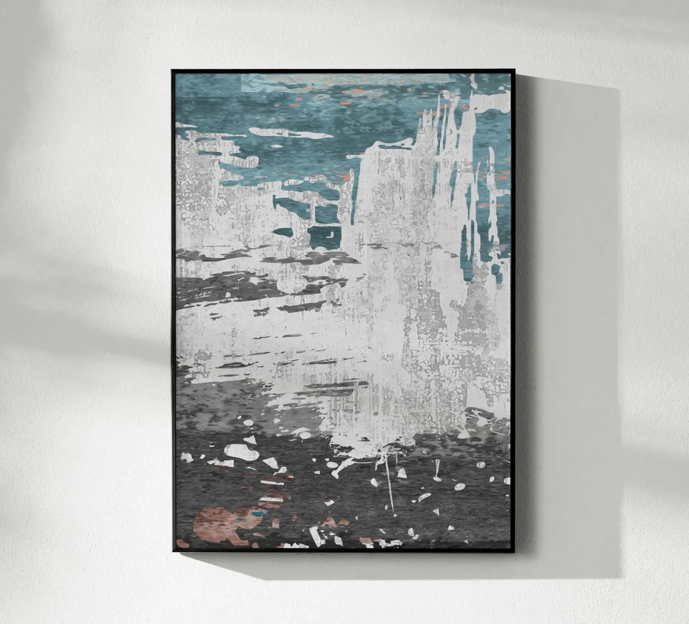 abstract texture splash Acryl-Glas von vintageshop