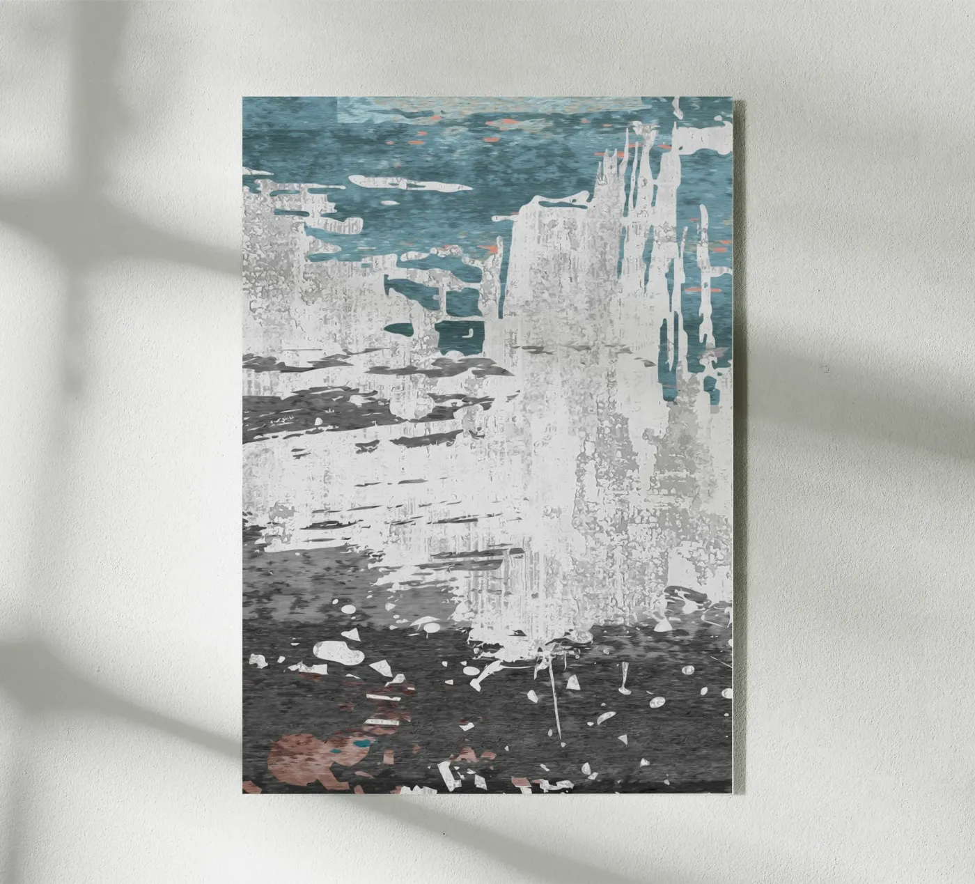 abstract texture splash Acryl-Glas von vintageshop