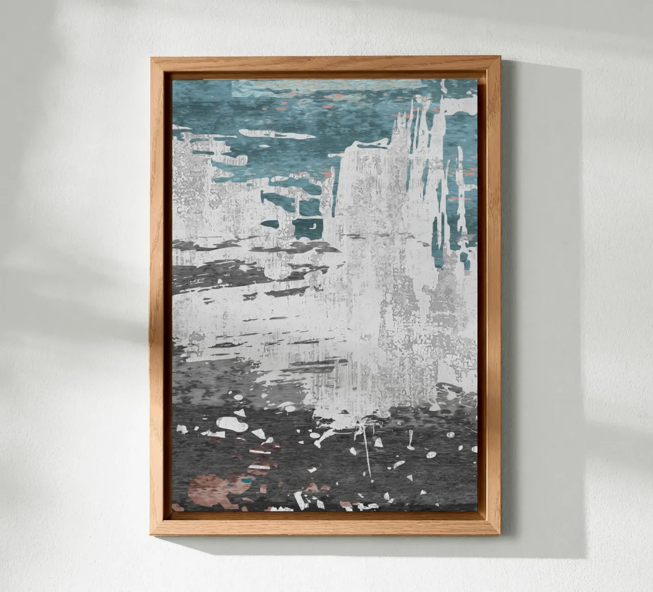 abstract texture splash alluminio dibond da vintageshop