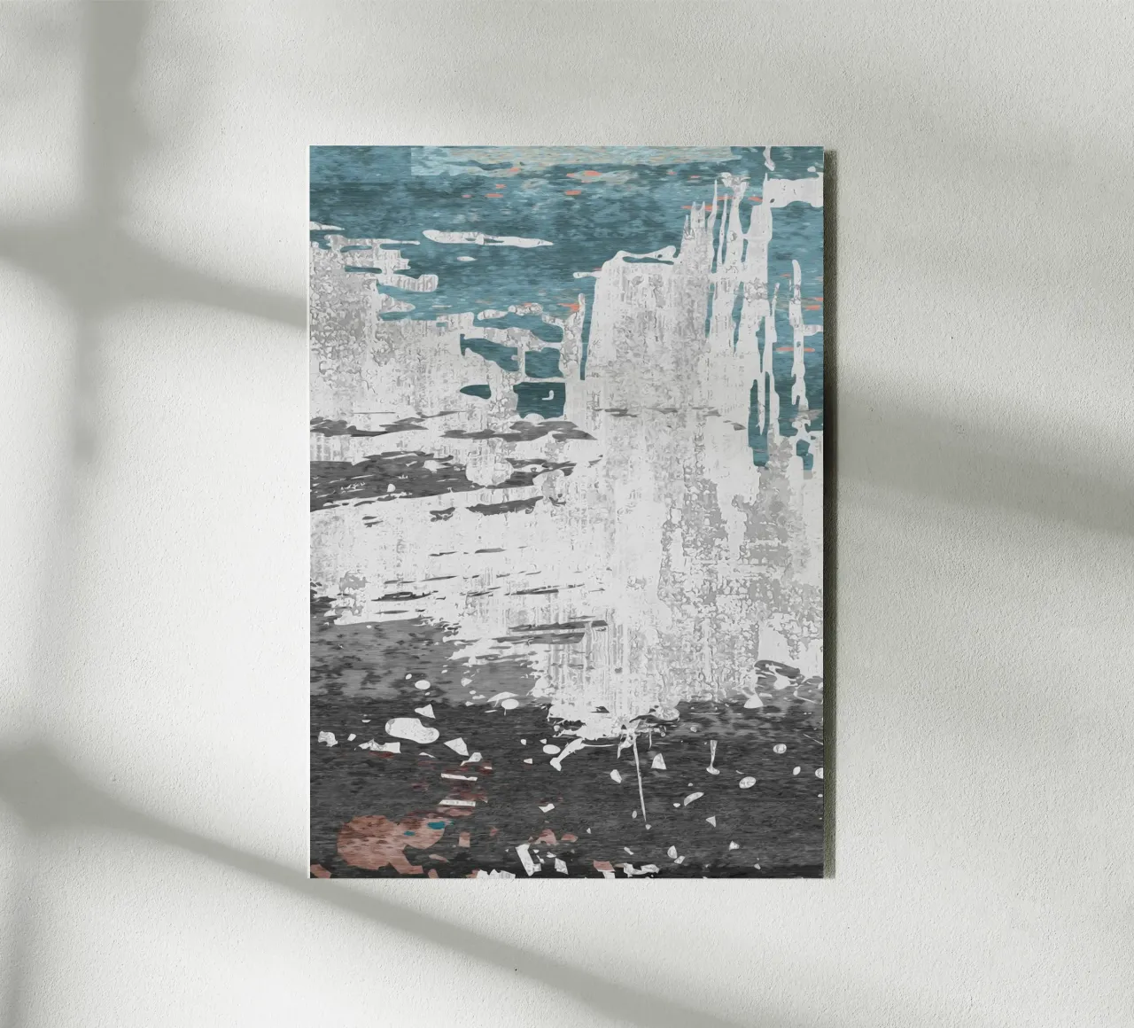 abstract texture splash alluminio dibond da vintageshop