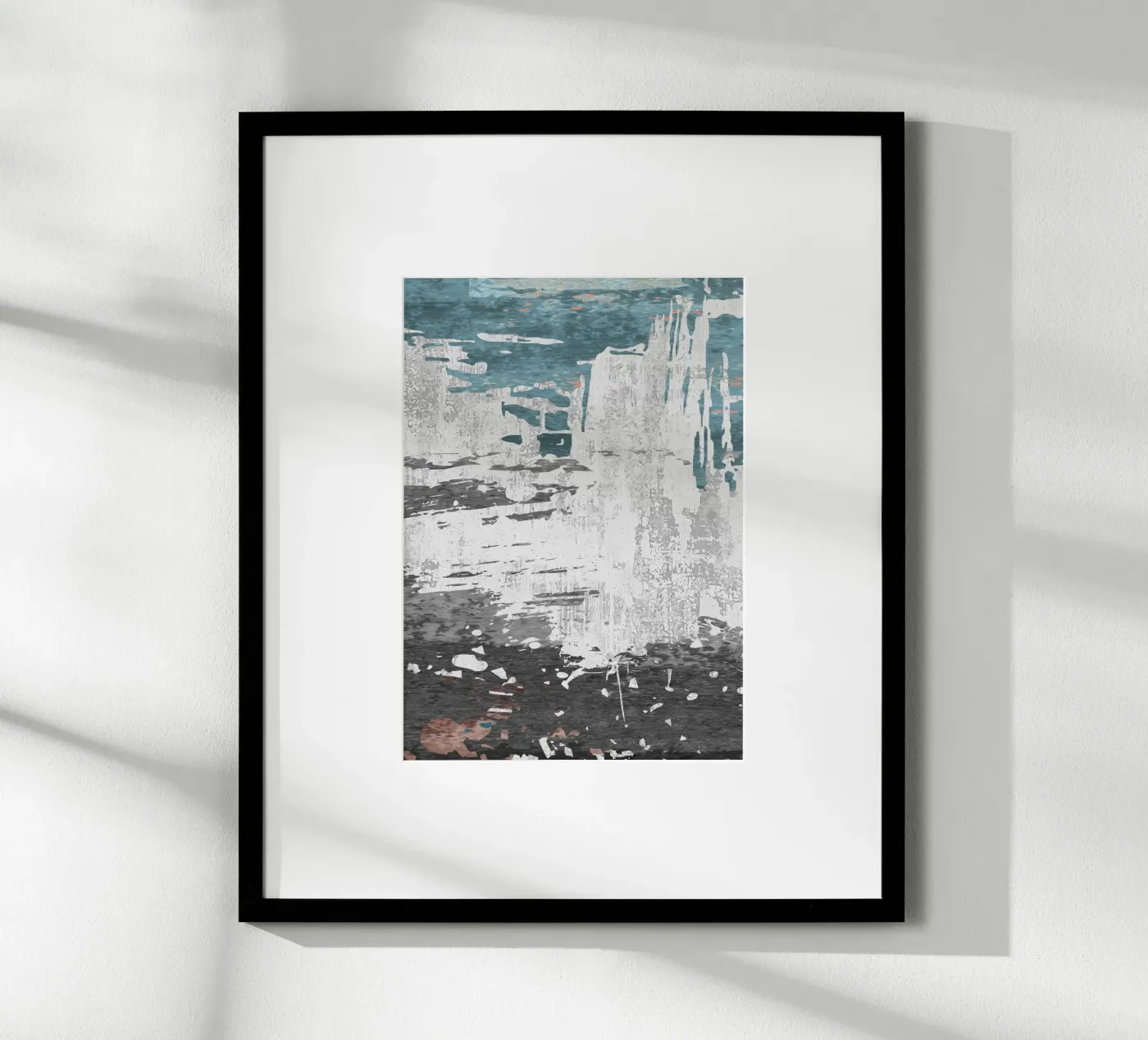 abstract texture splash poster by vintageshop