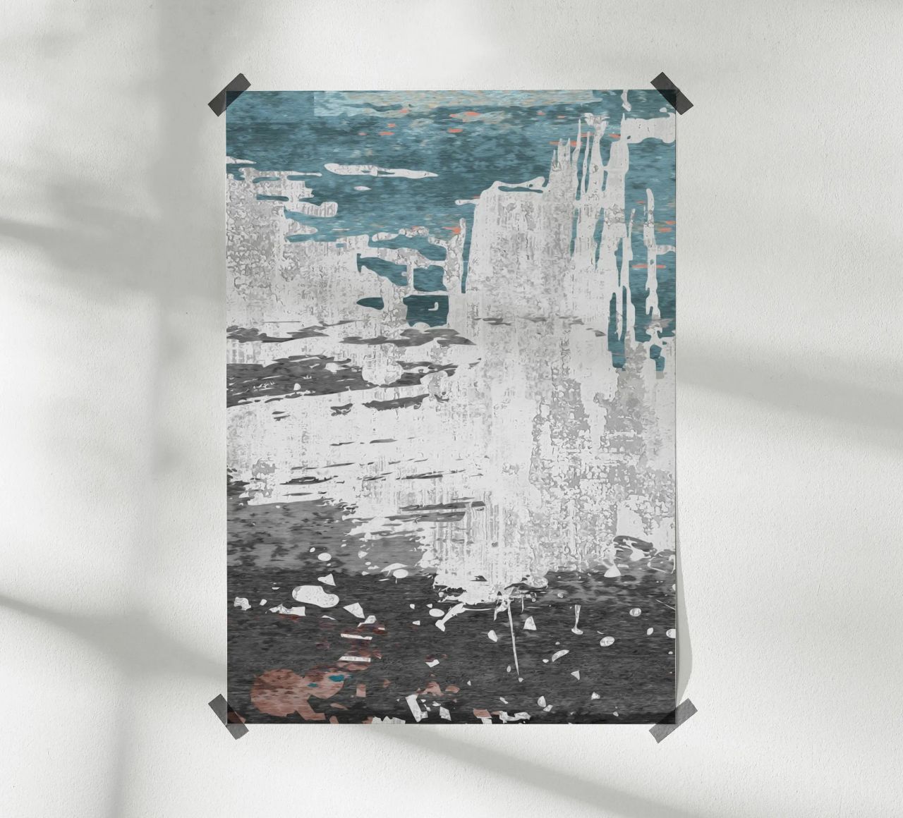 abstract texture splash carta hahnemühle da vintageshop