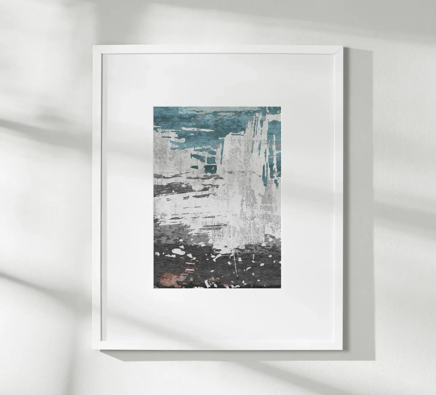 abstract texture splash poster by vintageshop