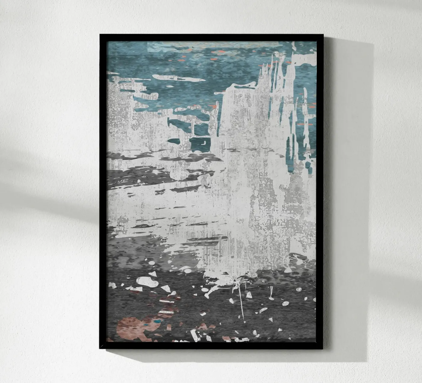 abstract texture splash poster by vintageshop