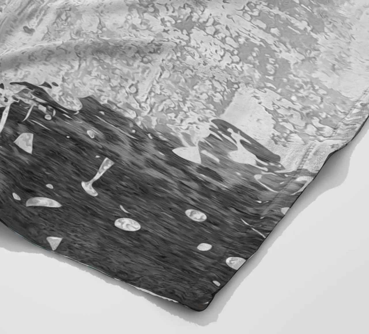 abstract texture splash coperta in pile da vintageshop