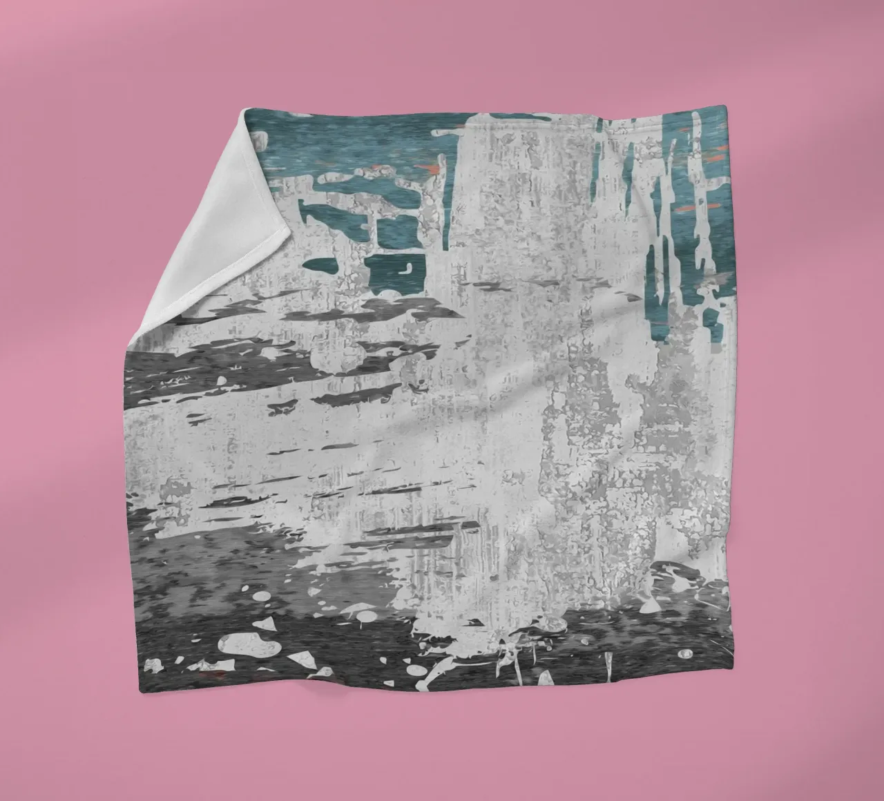 abstract texture splash coperta in pile da vintageshop